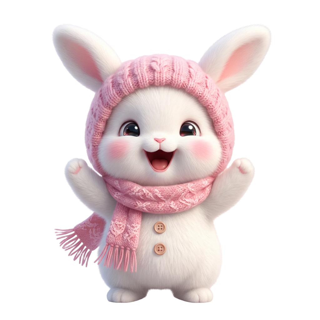 Resonance mascot feeling excited